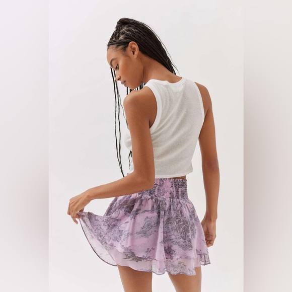 Urban Outfitters Pants - URBAN OUTFITTERS Ciara Flowy Printed Skort